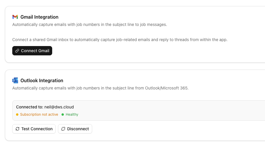 Email Integration